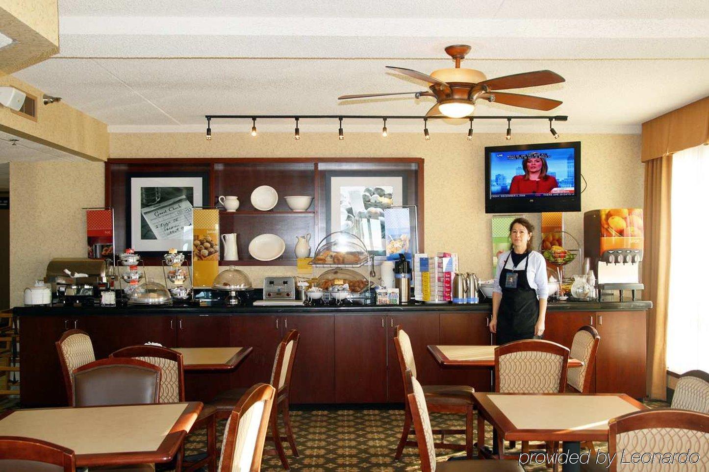 Hampton Inn Des Moines-Airport Restaurace fotografie
